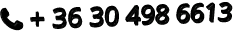  + 36 30 498 6613
